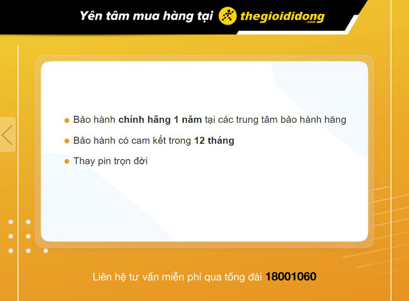 Ch&iacute;nh s&aacute;ch bảo h&agrave;nh tại Thế Giới Di Động