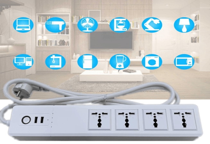 Ổ cắm th&ocirc;ng m&igrave;nh c&oacute; thể điều khiển rất nhiều c&aacute;c thiết bị