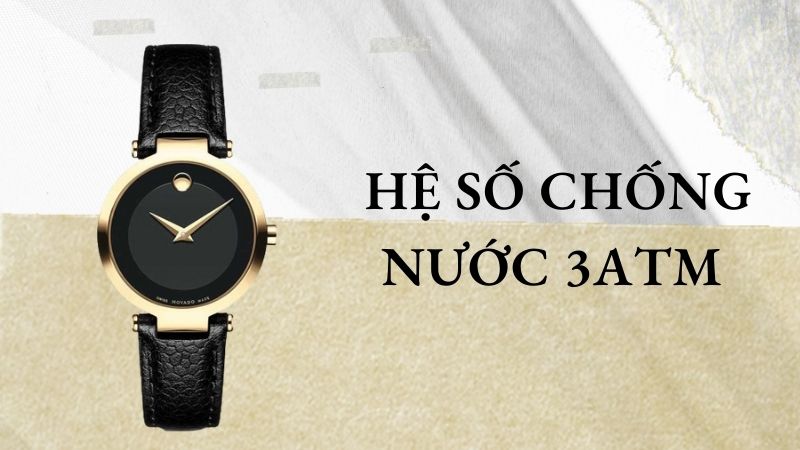 Hệ số chống nước thoải m&aacute;i cho người sử dụng