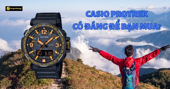 Đồng hồ Casio Protrek là gì? Đặc điểm, giá bán đồng hồ Casio Protrek