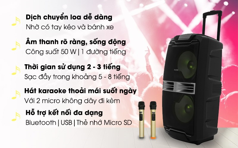 top loa karaoke bluetooth khong the thieu cho cac bua tiec.5 top loa karaoke bluetooth khong the thieu cho cac bua tiec.5