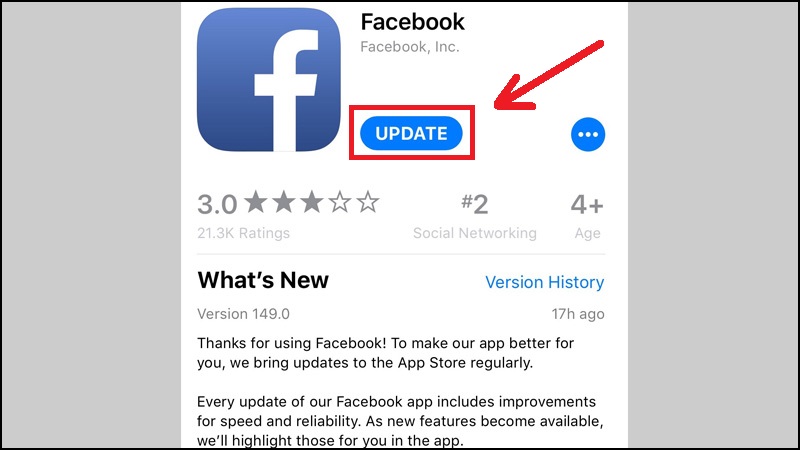 Cách khắc phục lỗi không đăng nhập Facebook, Messenger trên iPhone