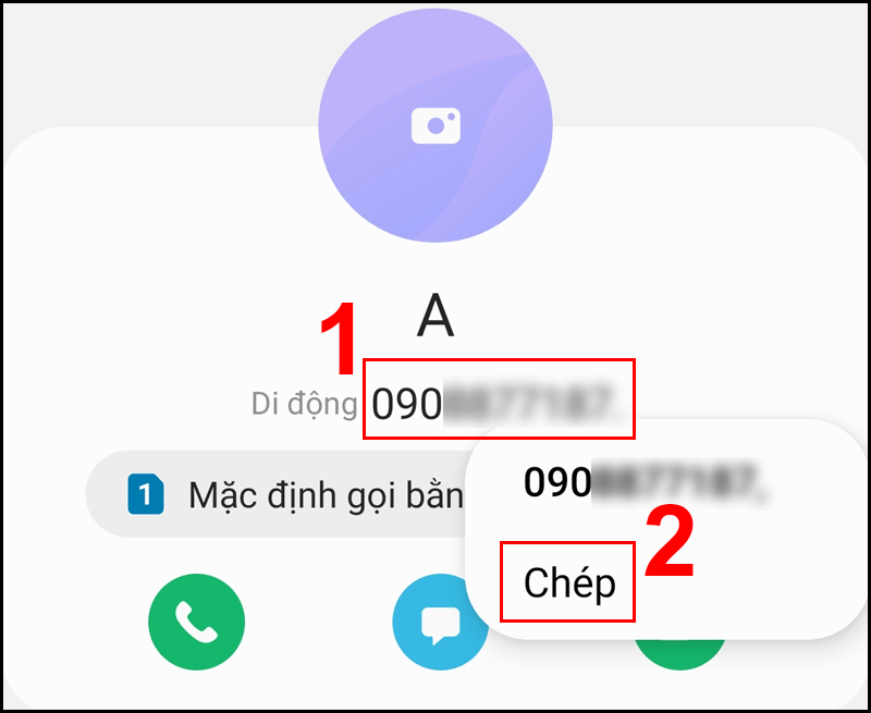 Phương pháp sao chép, gửi số điện thoại qua tin nhắn SMS trên iPhone và Android