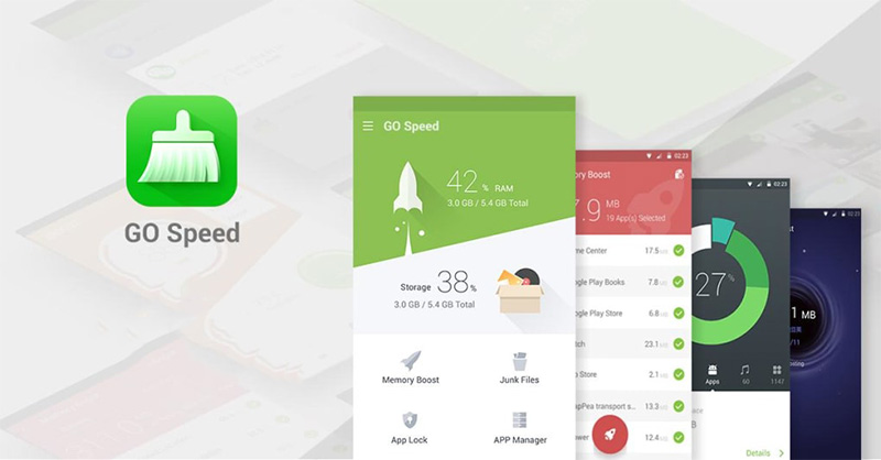 GO Speed là một trong những ứng dụng giúp dọn dẹp ứng dụng bạn