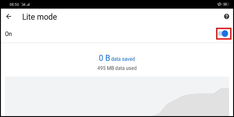 Chặn quảng cáo Google Chrome trên điện thoại bằng chế độ tiết kiệm dữ liệu