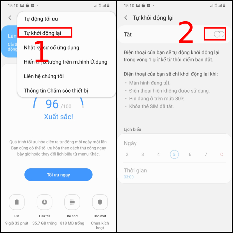 7 cách khắc phục lỗi điện thoại tự khởi đông lại đơn giản, dễ dàng