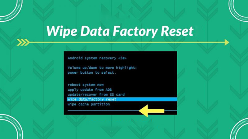Bạn hãy sử dụng phím Tăng và Giảm âm lượng để chọn
