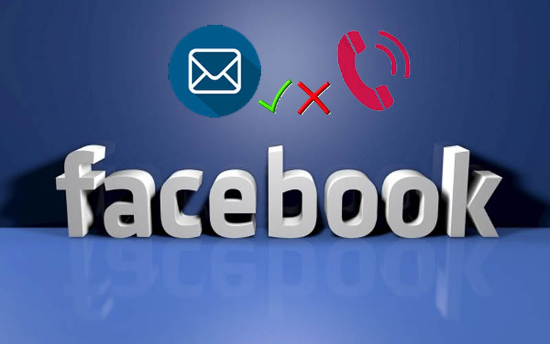 Đăng ký Facebook bằng email thay vì số điện thoại