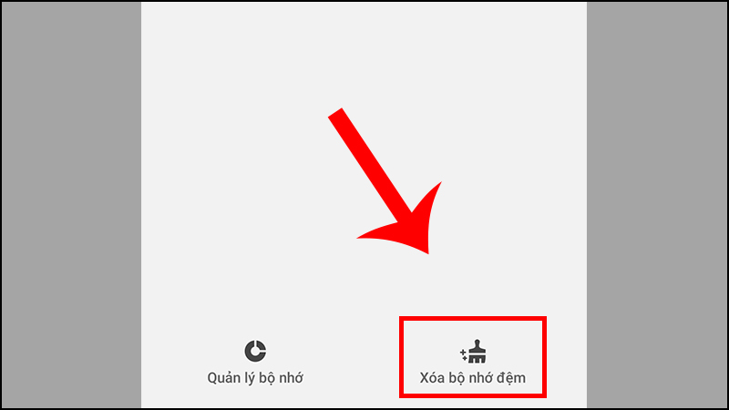 Xóa dữ liệu Cache của CH Play