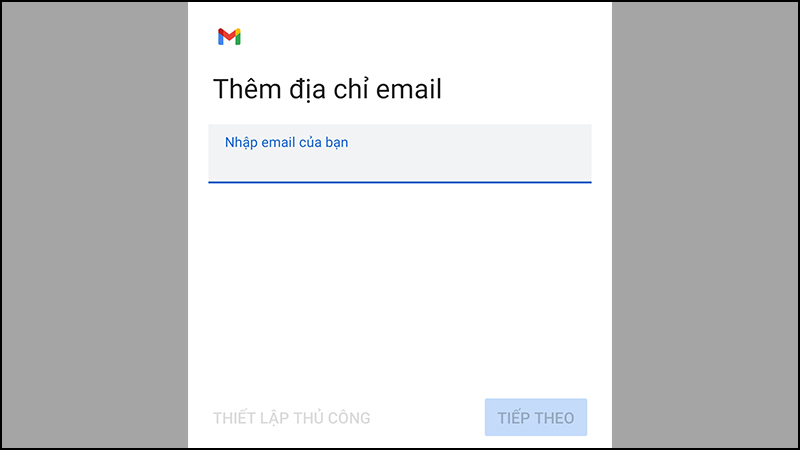 Xóa tài khoản Gmail hiện tại