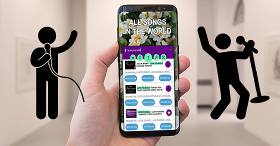 TOP 5 ứng dụng hát karaoke bằng tai nghe trên điện thoại cực hay