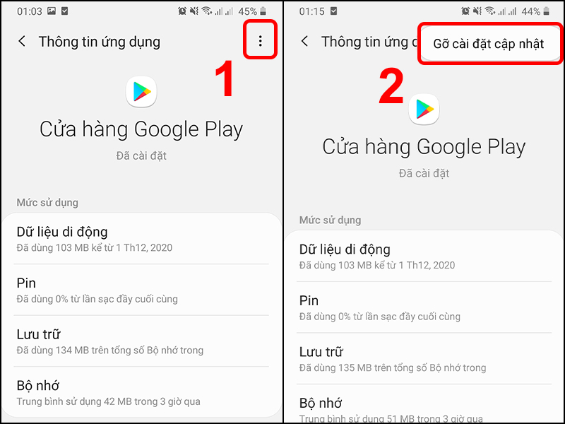 Cách khắc phục lỗi không vào được CH Play trên điện thoại Android