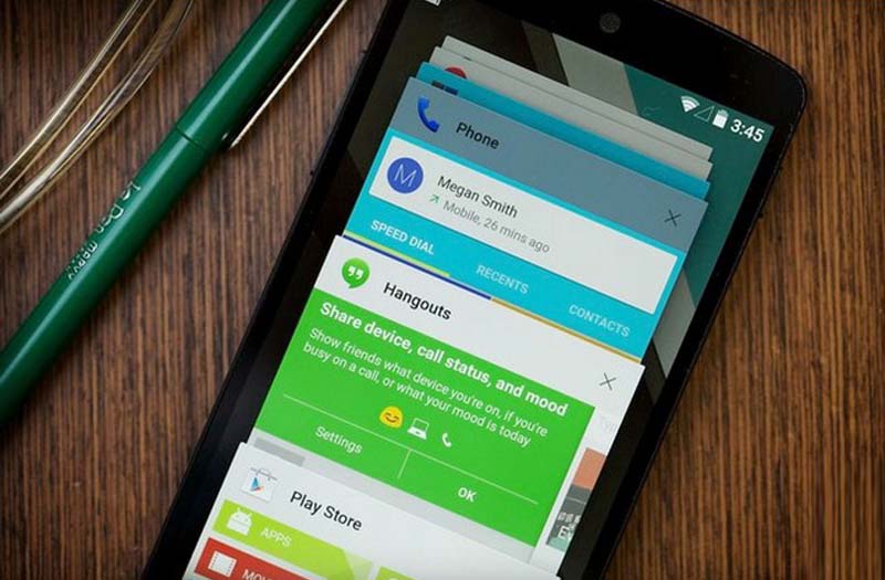 Android 5.0 có giao diện mới: Material Design