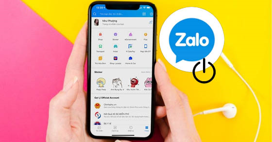 Cách thoát, đăng xuất Zalo trên điện thoại Samsung trong một nốt nhạc