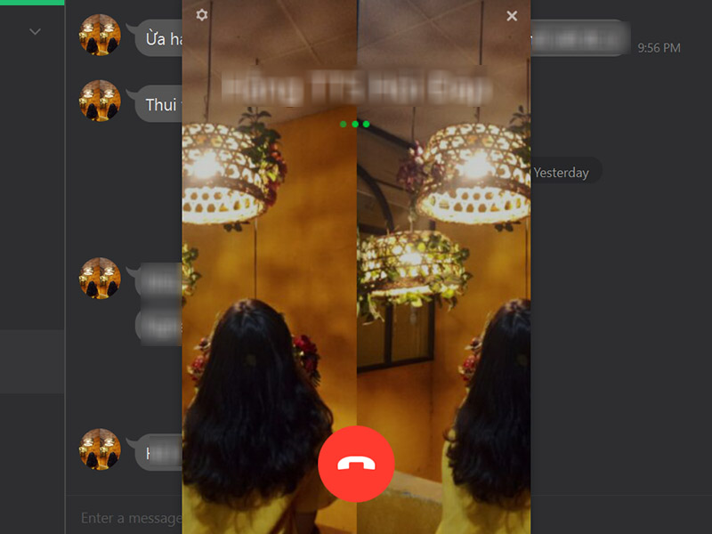 Hoàn tất gọi video call