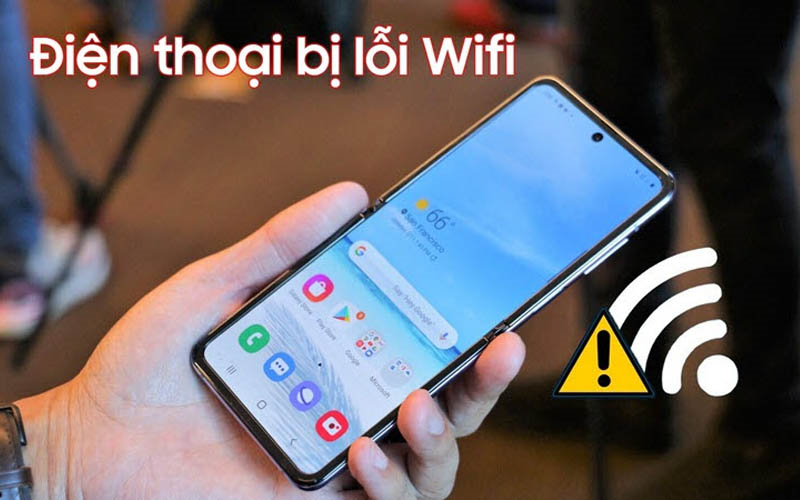 Điện thoại không bắt được WiFi