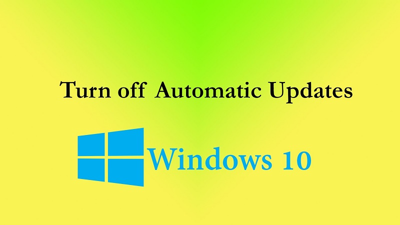 Tắt tính năng tự động update windows