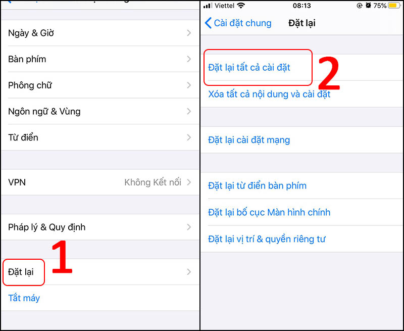 Cách khắc phục lỗi không kích hoạt được Facetime, iMessage đơn giản - Thegioididong.com