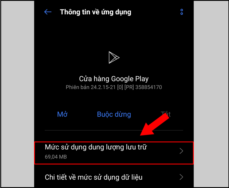 Xóa dữ liệu và cache