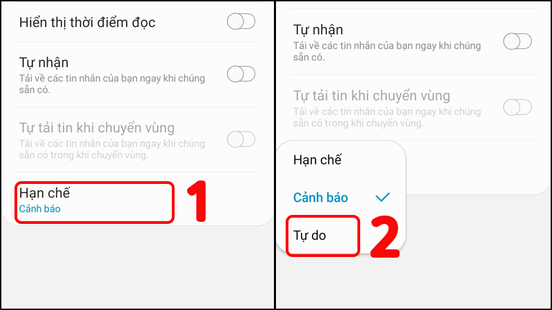 Chọn Tự do