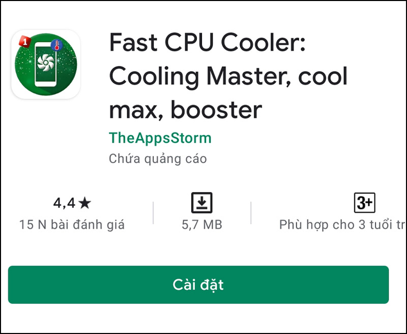 Fast CPU Cooler