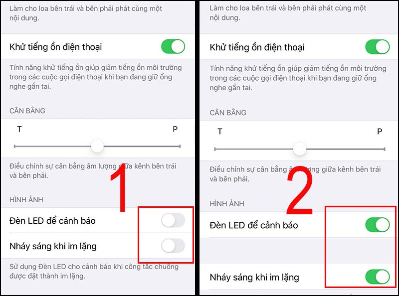 Cách bật, tắt đèn flash khi có cuộc gọi đến, tin nhắn trên điện ...