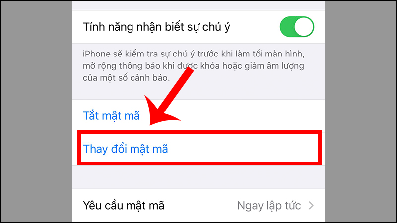 Cách cài đặt mật khẩu khóa màn hình cho điện thoại iPhone mới nhất