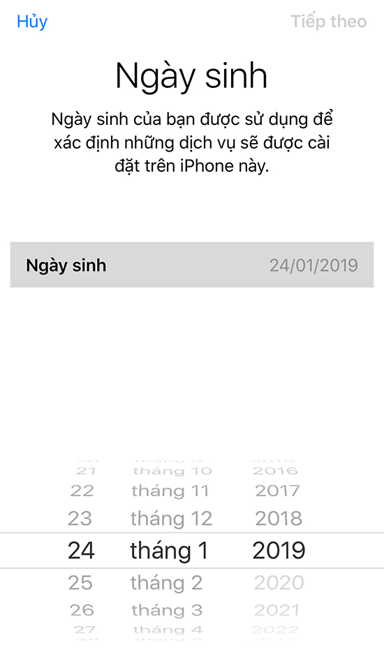 Tạo ID Apple