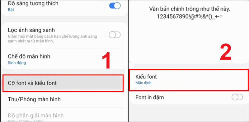 Khôi phục font chữ mặc định cho Android: Trong trường hợp bạn đã cài đặt nhiều font chữ khác nhau và muốn trở lại với font chữ mặc định, thì không cần phải lo lắng. Với cập nhật mới nhất vào năm 2024, Android cung cấp tính năng khôi phục font chữ mặc định cho thiết bị của bạn một cách nhanh chóng và dễ dàng. Việc này giúp cho các văn bản trở nên đồng bộ và bạn sẽ không bị phân tâm bởi những font chữ khác nhau mỗi khi nhìn vào màn hình của mình.