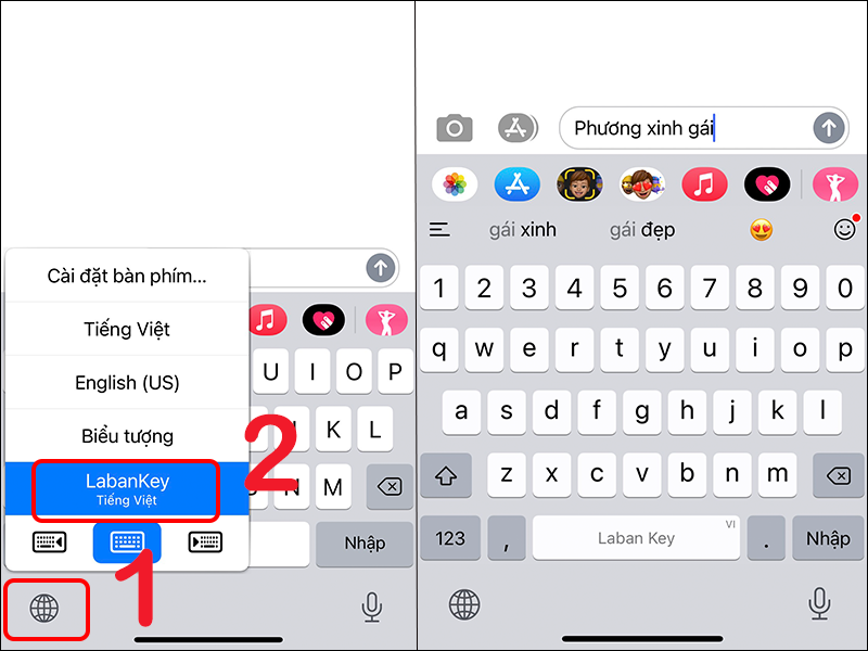 Cách thay đổi bàn phím iPhone, giúp bạn soạn văn bản bằng ngôn ngữ mới
