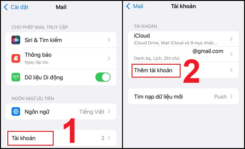 Cách đăng nhập, thiết lập email trên iPhone đơn giản, nhanh chóng