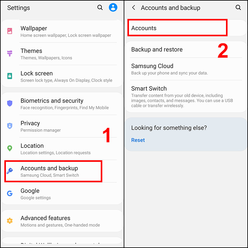 Gỡ tài khoản Google và đăng nhập lại