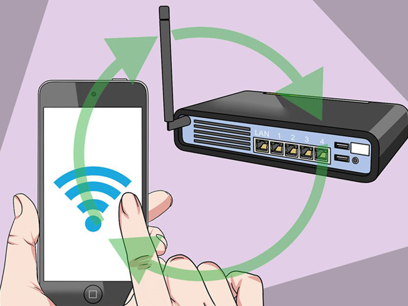 Thử qu&ecirc;n v&agrave; kết nối lại WiFi đ&oacute; để khắc phục