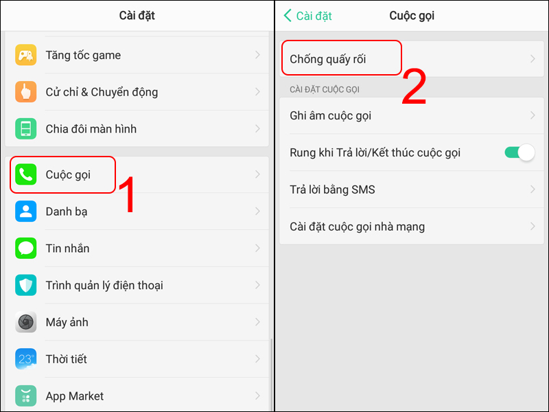 Cách chặn cuộc gọi ngoài danh bạ trên Oppo: Bí quyết bảo vệ quyền riêng tư