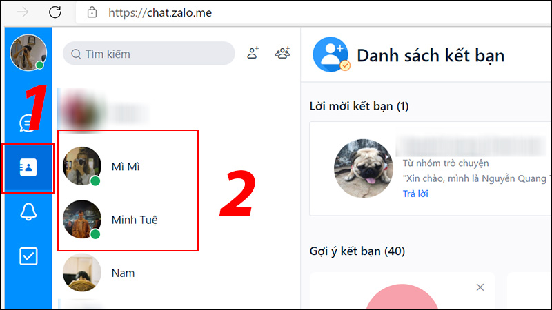 Cách nhận biết bạn bè online trên Zalo bằng điện thoại, máy tính