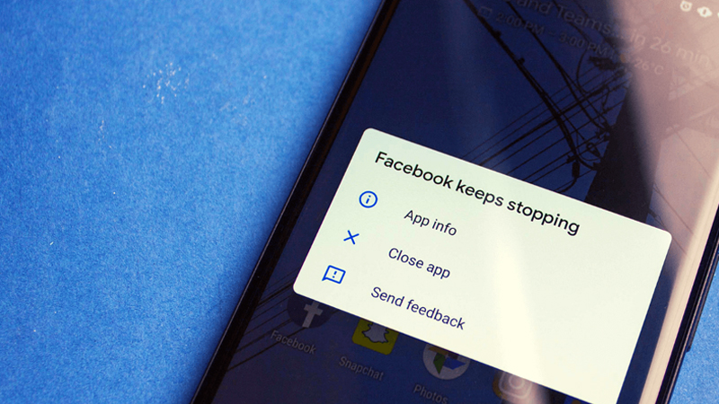 Các ứng dụng thường bị tự thoát hoặc tự khởi động lại 