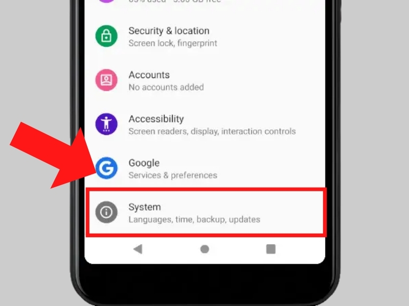 Truy cập Hệ thống