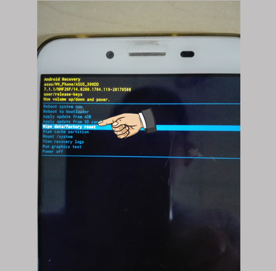 asus sonicmaster factory reset