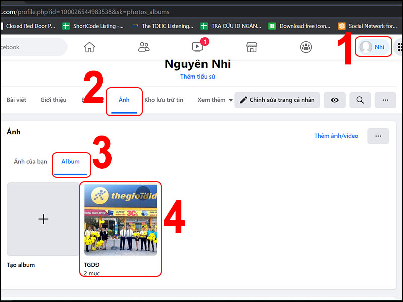 Cách Thêm Ảnh Vào Album Có Sẵn Trên Facebook Cực Đơn Giản, Nhanh Chóng -  Thegioididong.Com