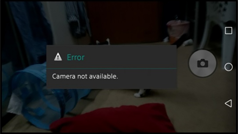 C&aacute;c dấu hiệu camera điện thoại Sony bị lỗi
