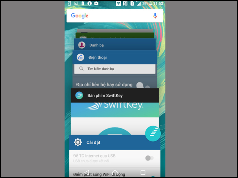 N&ecirc;n tắt c&aacute;c ứng dụng chạy ngầm thường xuy&ecirc;n