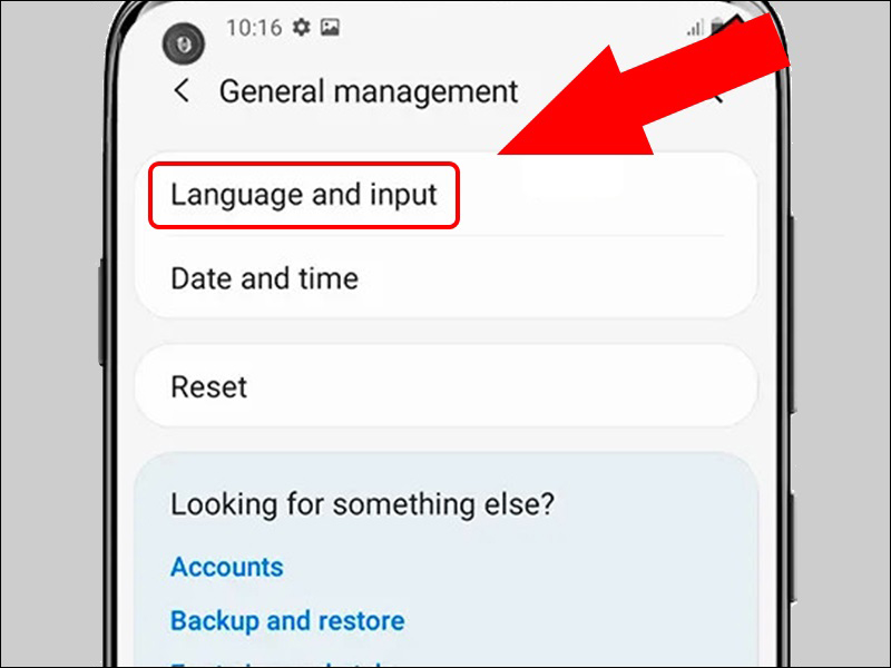 Chọn ng&ocirc;n ngữ v&agrave; đầu v&agrave;o (Language and input)