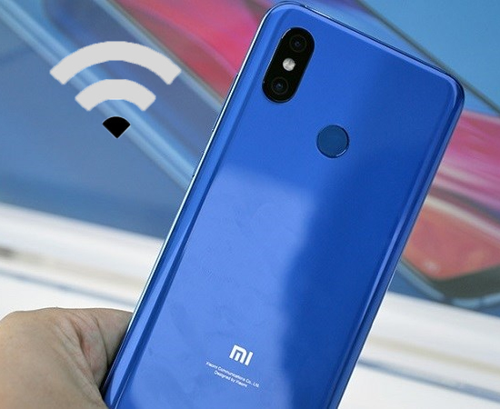 Sóng Wi-Fi yếu.