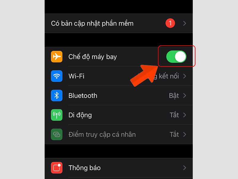 Cách bật, tắt chế độ máy bay trên điện thoại Android, iPhone đơn giản -  Thegioididong.com