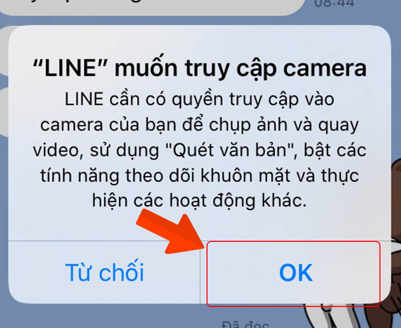 Chọn OK