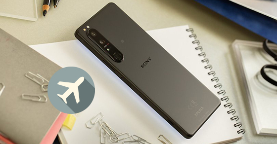 3 cách bật, tắt chế độ máy bay trên điện thoại Sony đơn giản