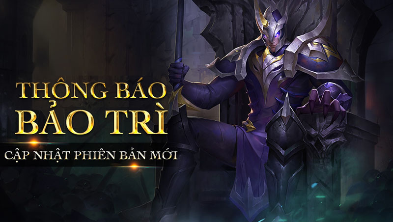 Chờ máy chủ Garena sửa lỗi, bảo trì hệ thống