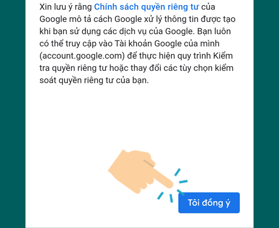 7 bước lấy lại thông tin của tài khoản Google trên máy Android