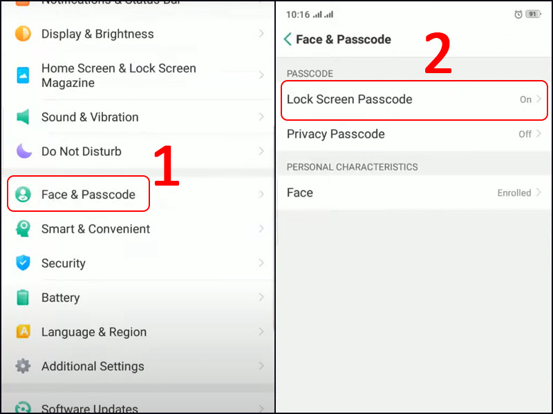 Oppo mang đến cho bạn khả năng đổi mật khẩu màn hình khoá trên điện thoại Oppo một cách dễ dàng và nhanh chóng. Với một vài thao tác, bạn đã có thể thay đổi mật khẩu của mình và bảo vệ điện thoại của mình một cách an toàn hơn. Hãy bấm vào hình ảnh để biết thêm chi tiết!