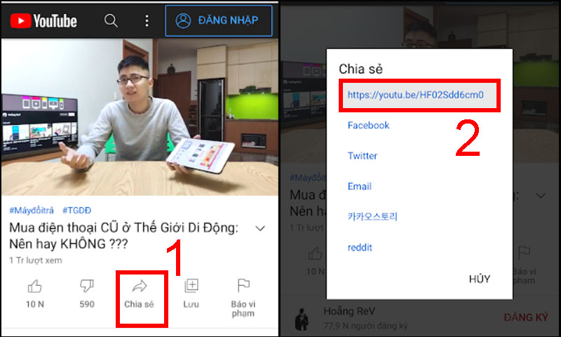 Cách chia sẻ video YouTube lên Zalo cực đơn giản, nhanh chóng